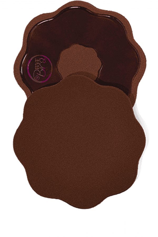 Bye Bra - Silicone Nipple Covers (2 pairs) - DARK-1849