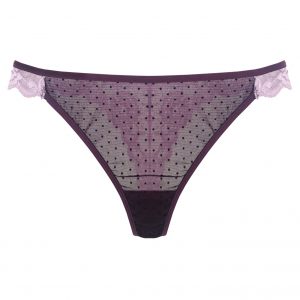 Lingerie Letters Fruity Thong