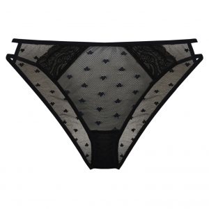 lingerie letters heath mesh brief