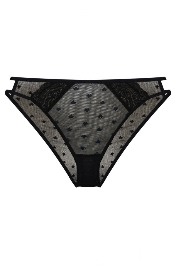 Lingerie Letters Heart Brief