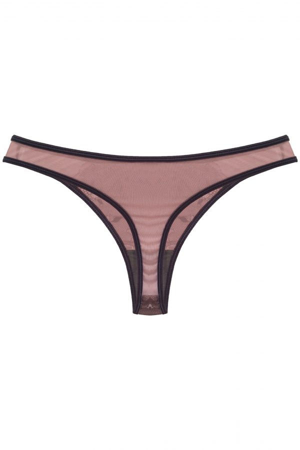 Lingerie Letters Women's Pink Thong