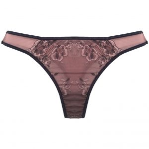 Lingerie Letters Women's Pink Thong
