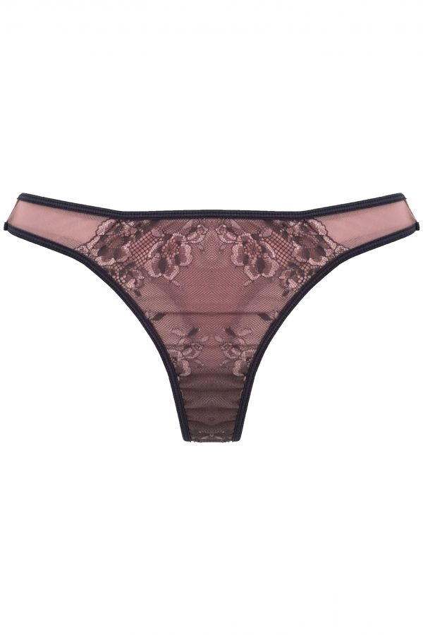 Lingerie Letters Women's Pink Thong