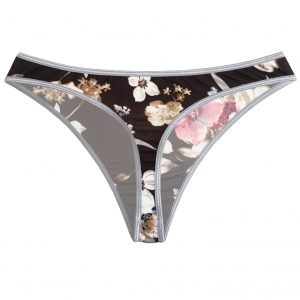 Lingerie Letters Women's Blooming Thong