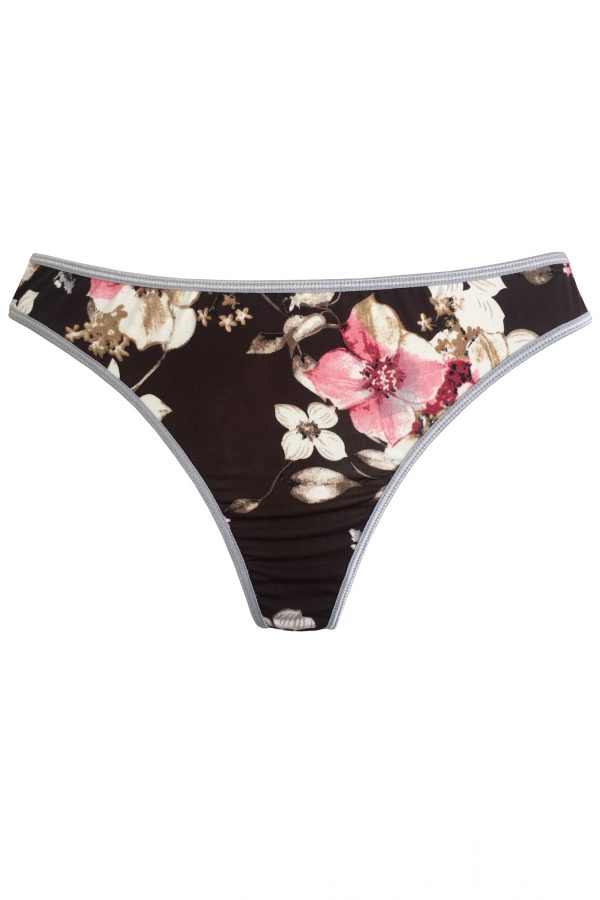 Lingerie Letters Women's Blooming Thong