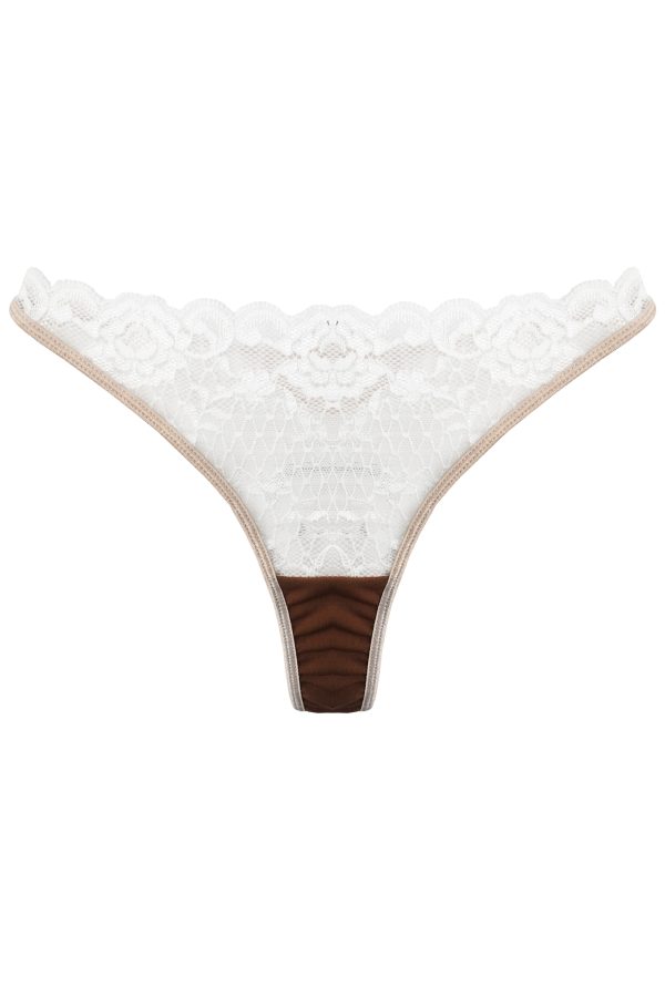 Lingerie Letters Women's Cappuccino Thong