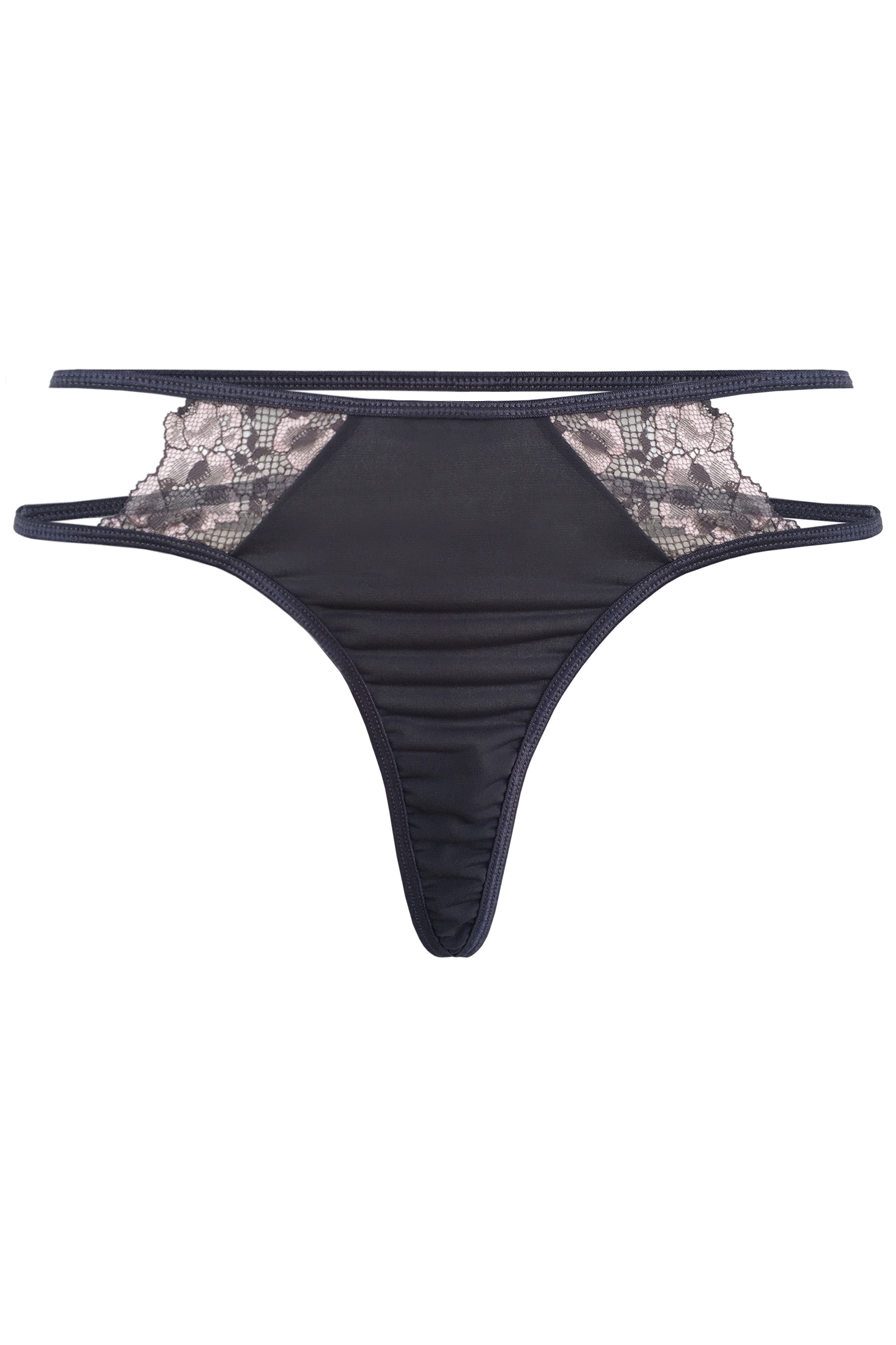 Lingerie Letters Cutout Thong - Women's Underwear Online