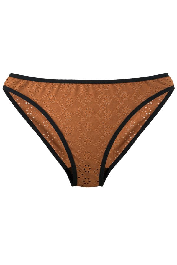 Lingerie Letters Women's Walnut Brief