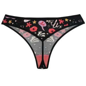 Lingerie Letters Women's Pajama Thong