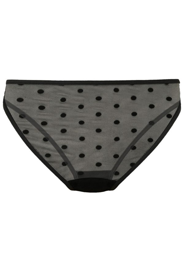 Lingerie Letters Women's Dotty Mesh Brief