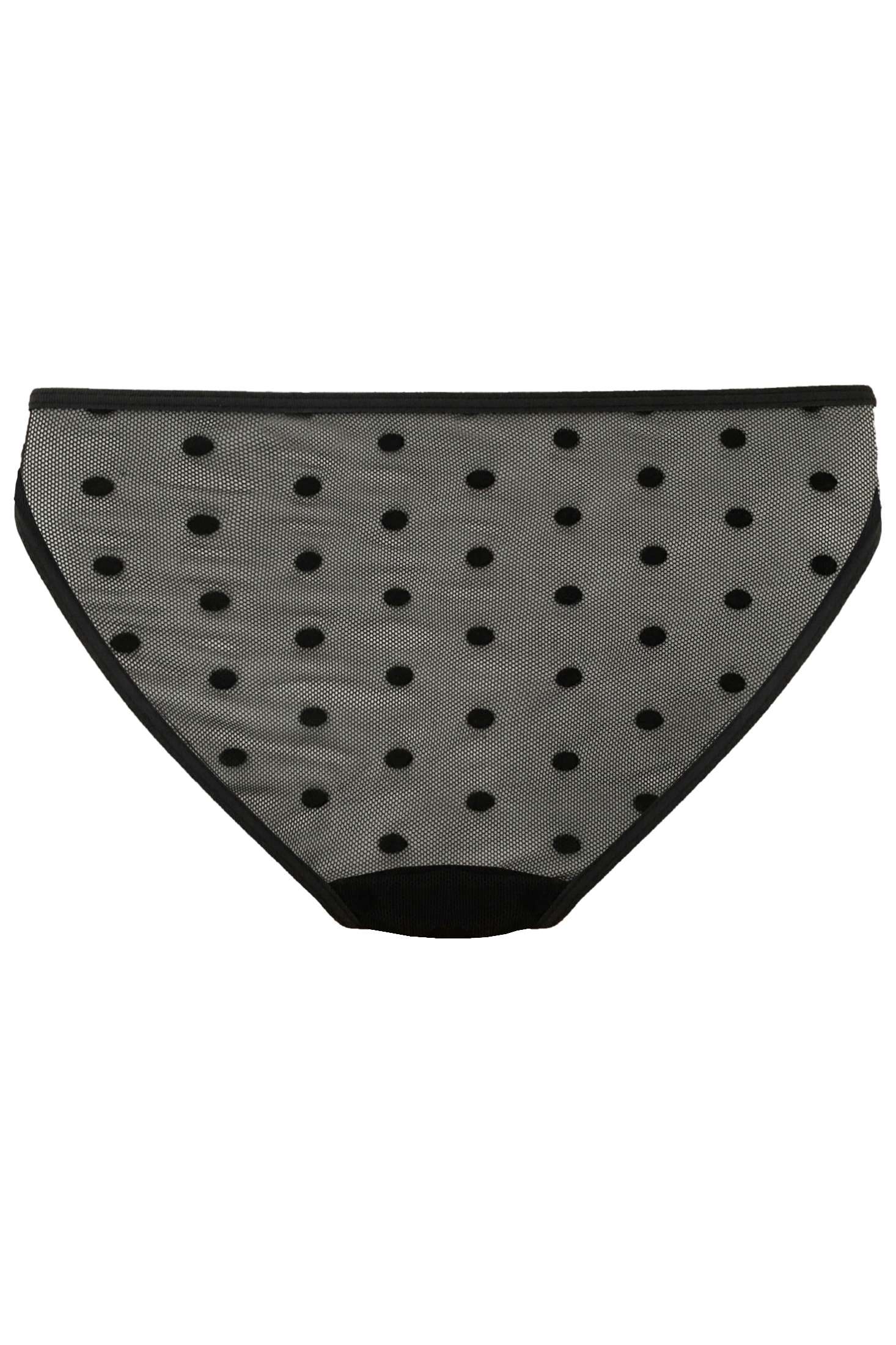 Lingerie Letters Dotty Mesh Brief - Shop Underwear Online