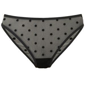 Lingerie Letters Women's Dotty Mesh Brief