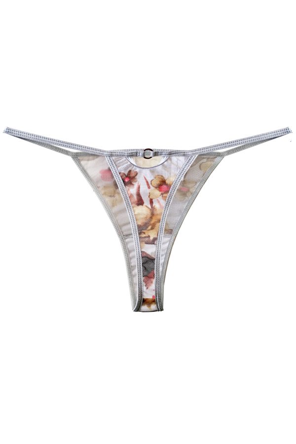 Lingerie Letters Women's Autumn Floral Thong