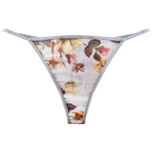 Lingerie Letters Women's Autumn Floral Thong