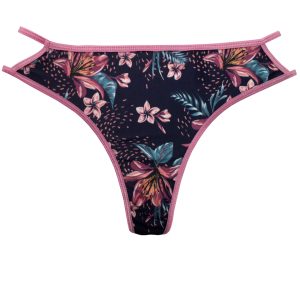 Lingerie Letters Women's Hula Thong Front