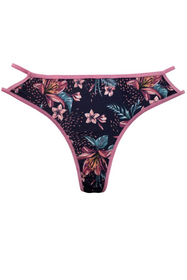 Lingerie Letters Women's Hula Thong Front