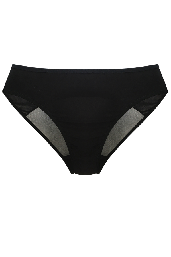 Lingerie Letters Noir Brief. Women's underwear designed and handmade with love in Cape Town, South African.