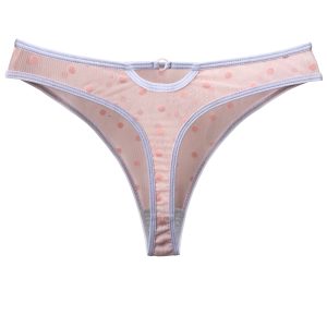 Lingerie Letters Strawberry Shortcake Thong. Women's underwear designed and handmade with love in Cape Town, South African.