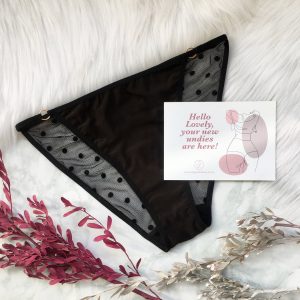 Lingerie Letters Spotty Brief