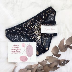 Lingerie Letters Luxe Brief