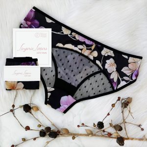 Lingerie Letters Peekaboo Brief