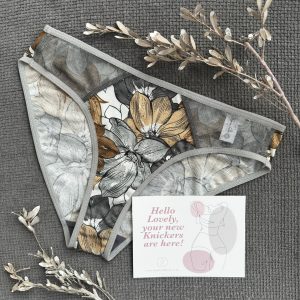 Lingerie Letters Winter Blooms Brief